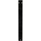 Ekena Millwork Damon Wrought Iron Bracket, (Single center brace), Antiqued Pewter 1 1/2"W x 10"D x 12"H BKTM01X10X12SDAAPW - alternate 5